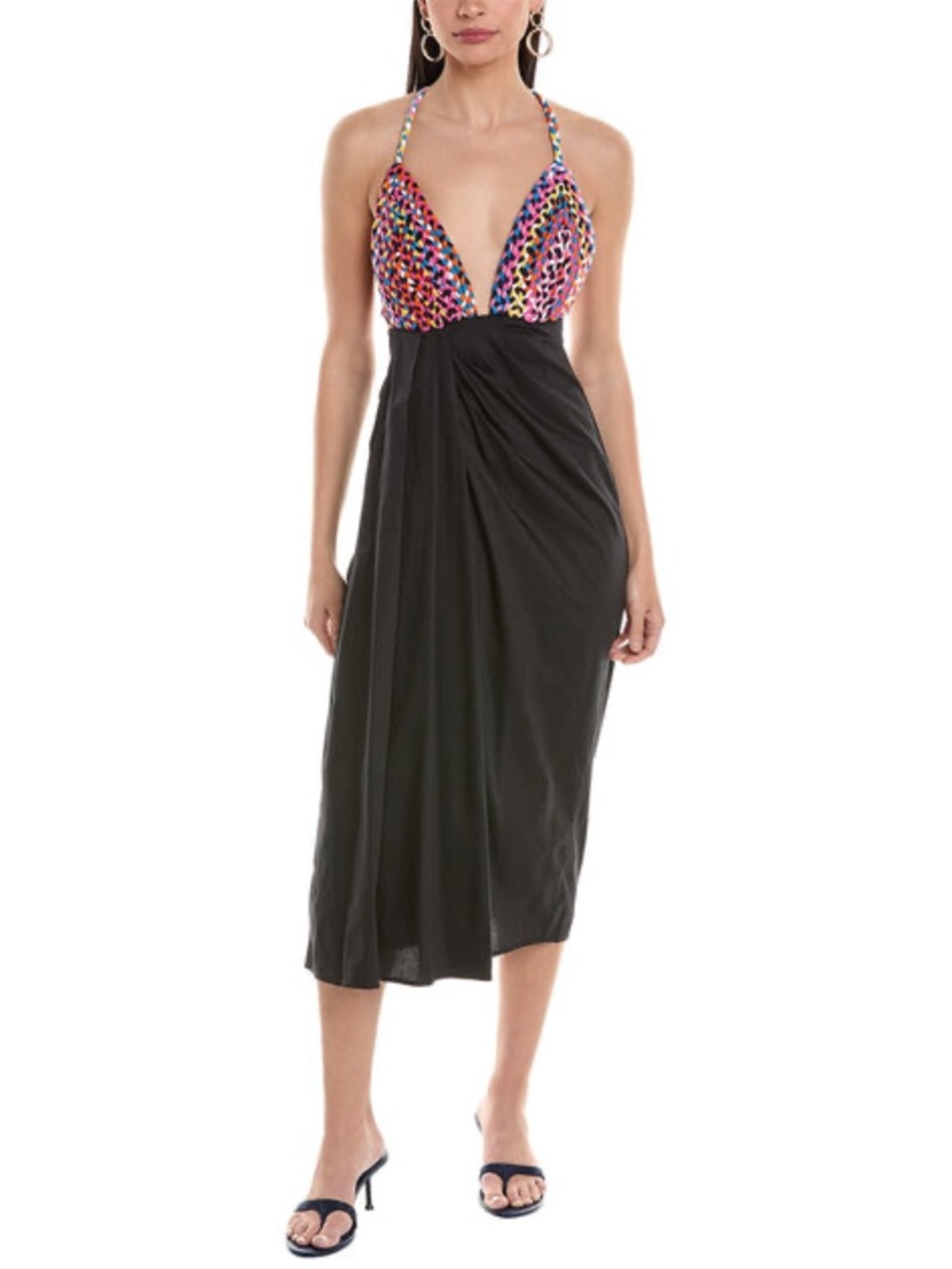 Mara Hoffman Jutta Linen-Blend Maxi Dress – Size 2 – NEW